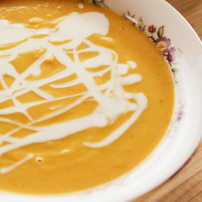 Butternut squash soup